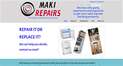 Desktop Screenshot of makirepairs.com