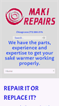 Mobile Screenshot of makirepairs.com